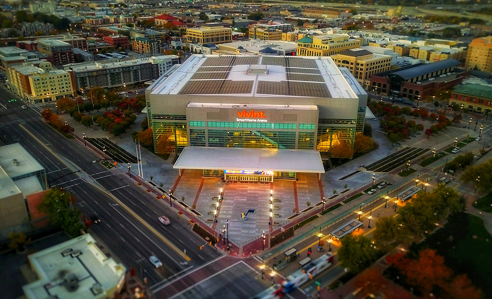 Okland Construction Vivint Smart Home Arena Renovation
